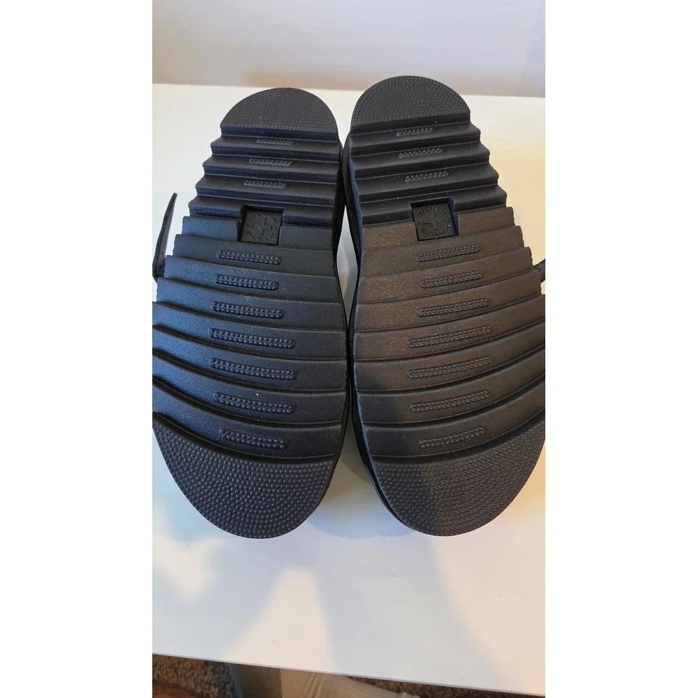 Dr. Martens Voss II Hydro Leather Platform Sandals Black 26799001 Womens 8 - Picture 6 of 7